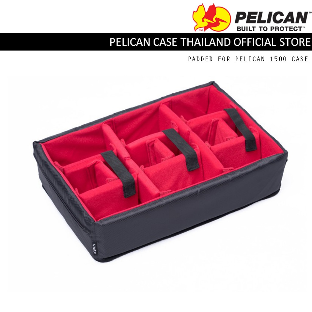 Insert Padded Divider for Pelican 1500 Case - ช่องสำหรับ Pelican รุ่น 1500