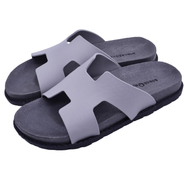 BlackOut Comfy H รองเท้าแตะ รองเท้ายางกันลื่น พื้นเทา
