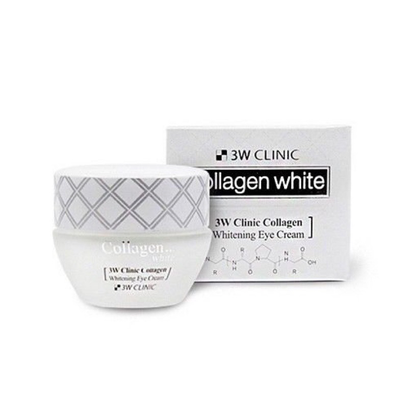 3W Clinic Collagen White Whitening Cream 60ml. ของแท้