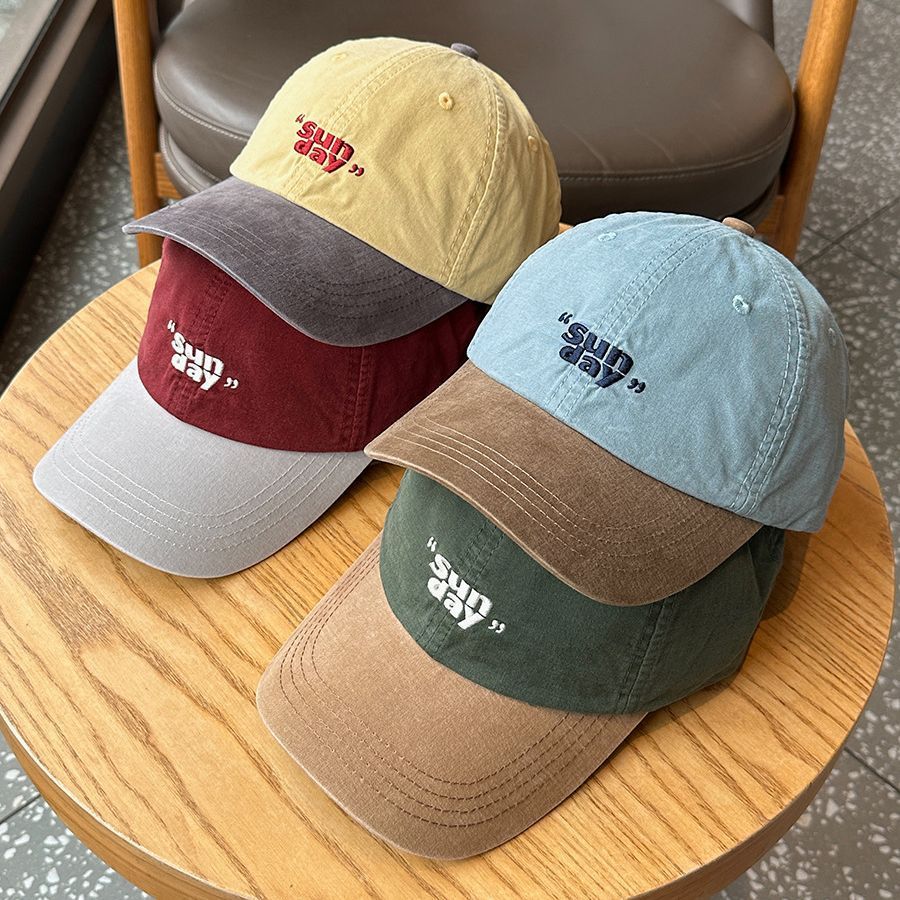 หมวกแก๊ปเบสบอลปัก SUNDAYS มี 4 สี