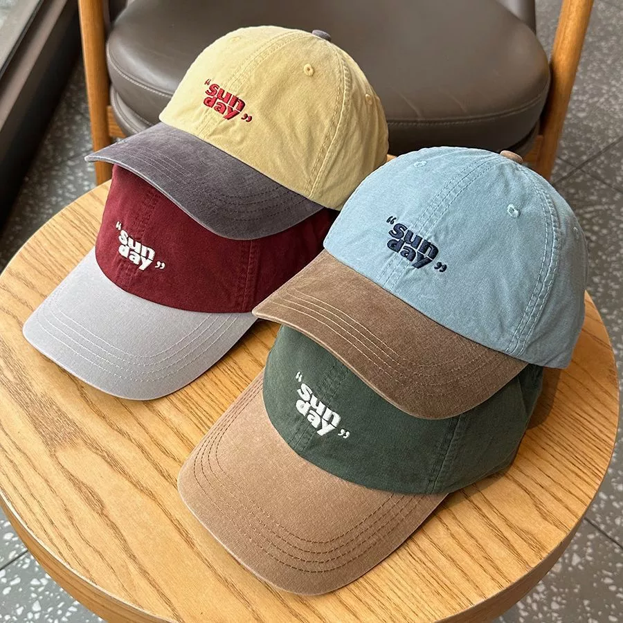 หมวกแก๊ปเบสบอลปัก SUNDAYS มี 4 สี