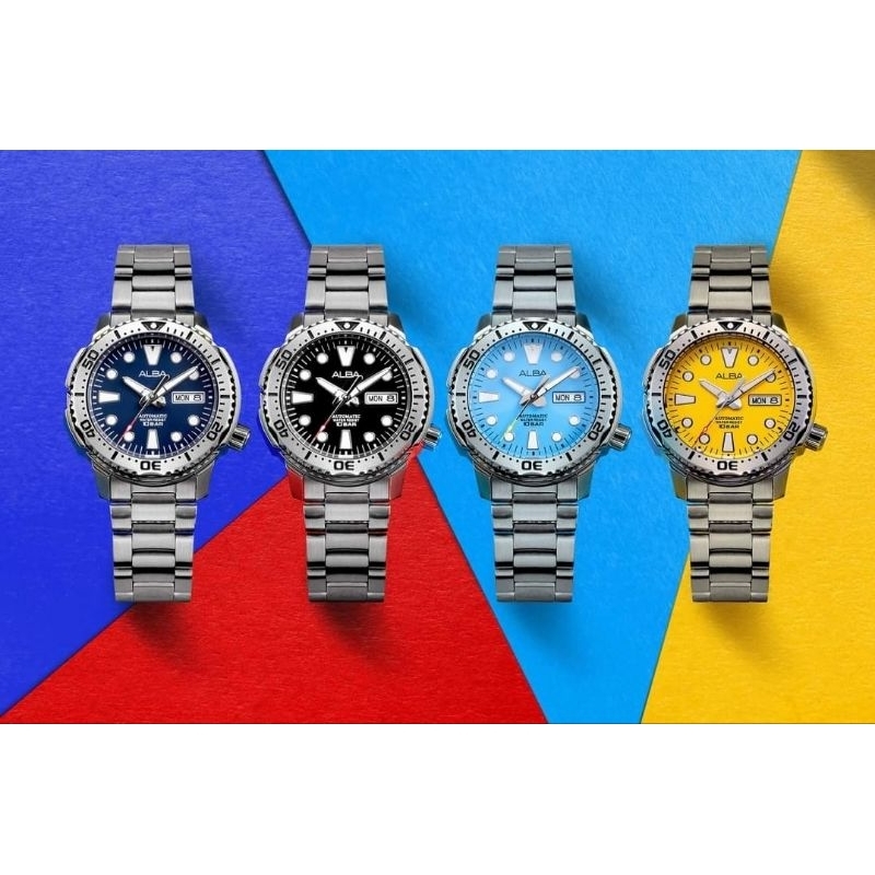 ของแท้ประกันศูนย์ นาฬิกาข้อมือ ALBA Mini Tuna Thailand Creation