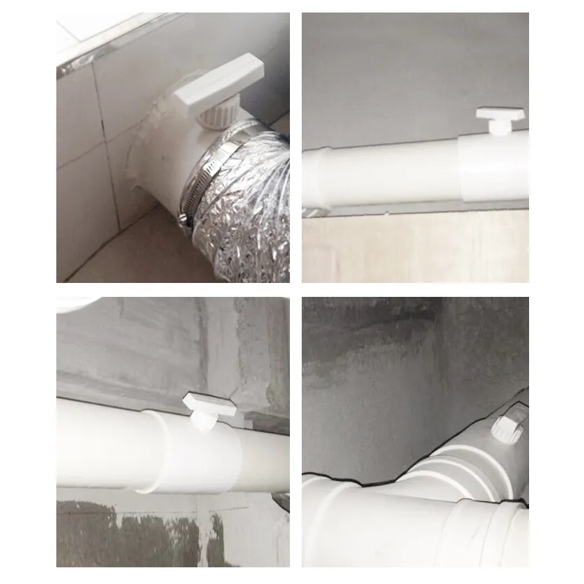 วาล์วท่อพีวีซี  ควบคุมปริมาณอากาศ วาล์วอากาศ สวิตช์ท่อพีวีซี วาล์ว ขนาด 100 MM/150MM/200MM พร้อมส่ง - รูปที่ 6