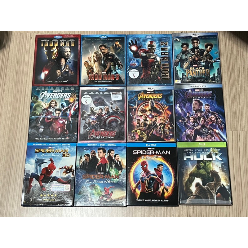 Marvel Collection 24 Movies with Slipcover (Blu-ray แท้)