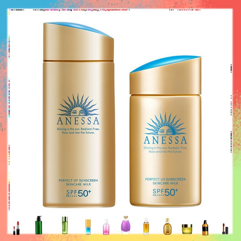 สูตรใหม่ Anessa Perfect UV Sunscreen Skincare Milk 60ml/แอนเนสซ่า เพอร์เฟ็ค ยูวี ซันสกรีนมิลค์ 60 มล