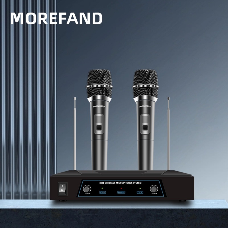 ไมค์ไร้สาย 1002-308V2S wireless microphone ไมค์ลอยไร้สาย ไมค์ร้องเพลง ไมค์คาราโอเกะ ไมค์ลอยเสียงดี ไมโครโฟนไร้สาย