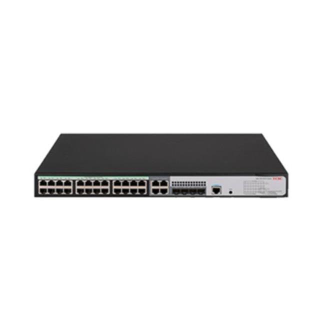 H3C LS-5120V3-28P-HPWR-LI-GL 24*10/100/1000BASE-T POE+ PORTS(AC 370W/DC 740W)AND 4*100/1000BASE-X SF
