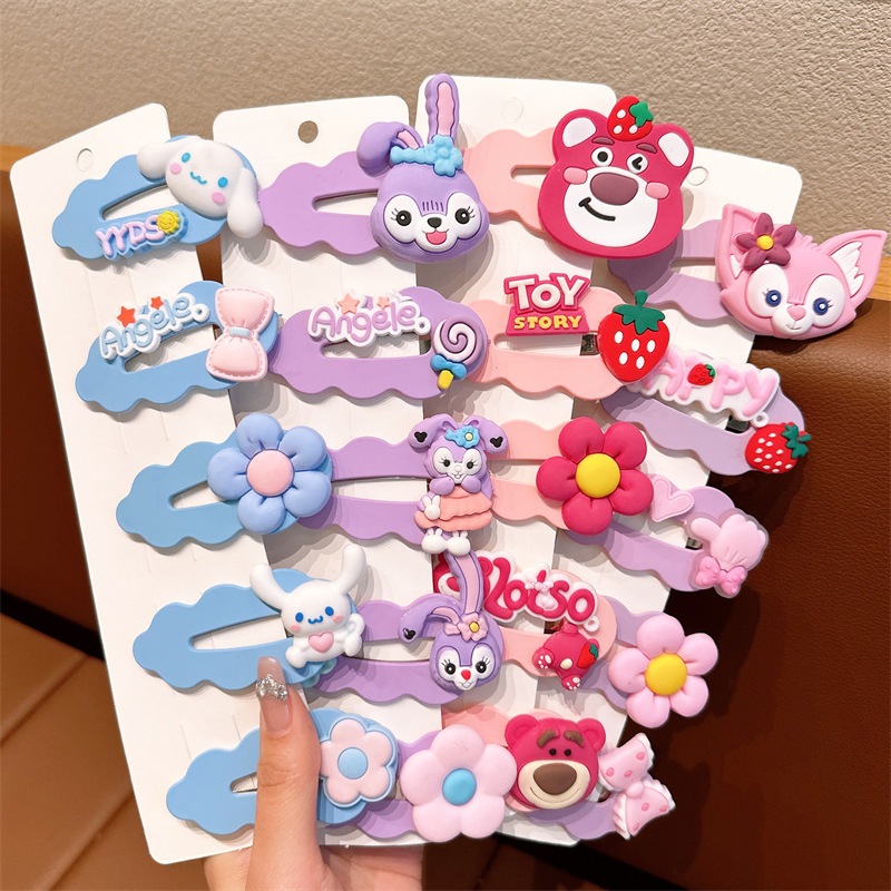 พร้อมส่ง กิ๊บใหญ่ กิ๊บติดผมเด็กตัวใหญ่ ลายการ์ตูน