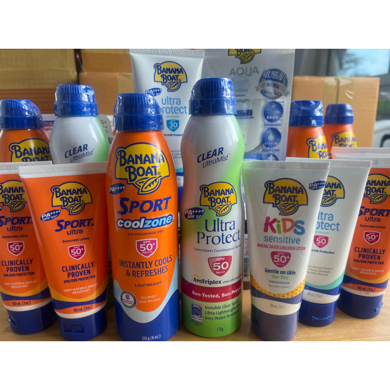 Banana Boat Sport Coolzone SPF UVB50+PA+++170G. kg