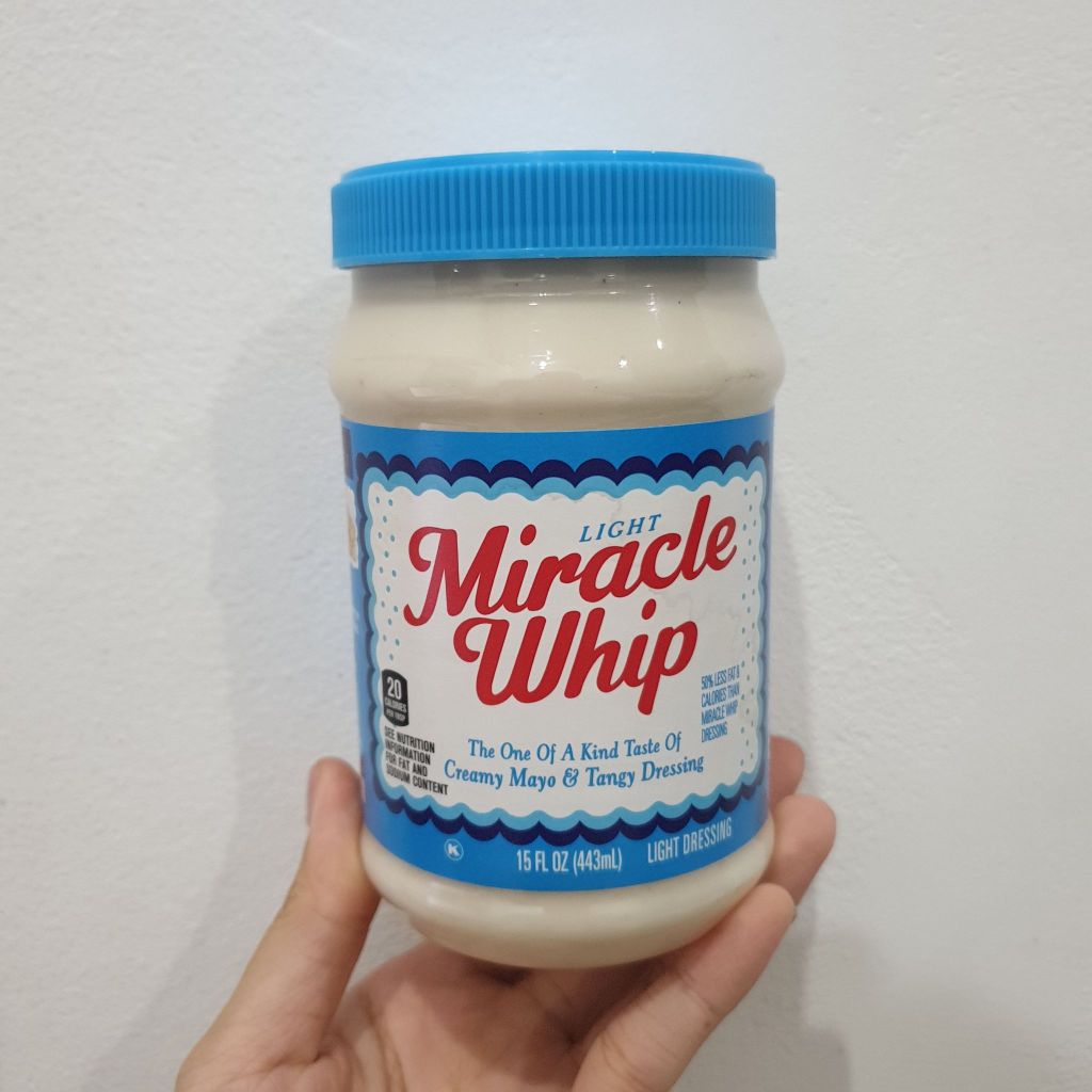 พร้อมส่ง !! Miracle Whip Light Mayonnaise ขนาด 425 g ยี่ห้อ Kraft คราฟท์ มิราเคิล วิป ไลท์ มายองเนส