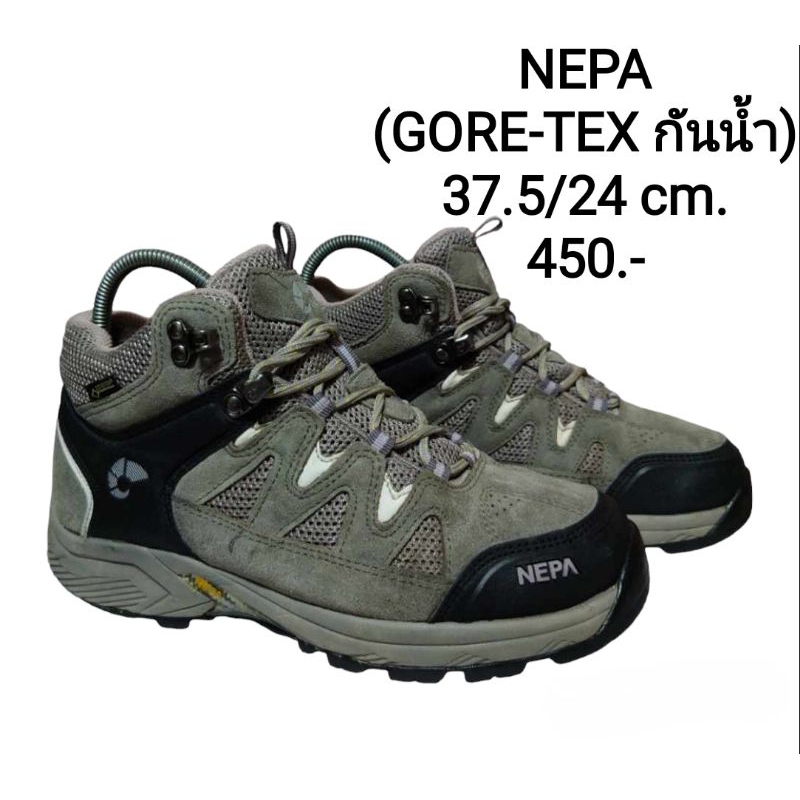 รองเท้ามือสอง NEPA 37.5/24 cm. (GORE-TEX กันน้ำ)