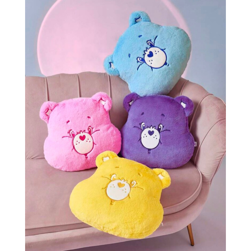 (พร้อมส่ง )carebears หมอนอิงแคร์แบร์ ลิขสิทธิ์แท้100%