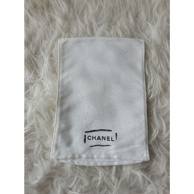 chanel ถุงผ้าใส่การ์ด แท้ 100% 14×19 cm