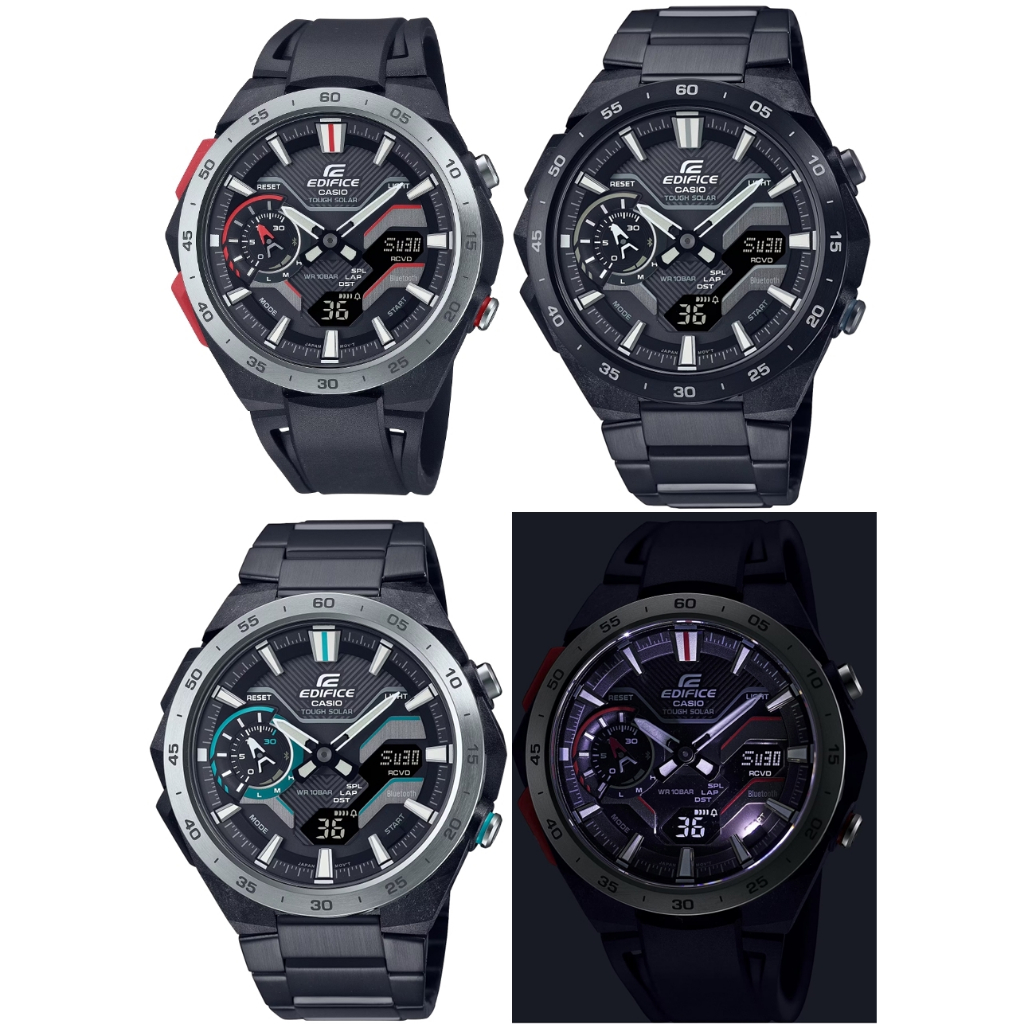 สต็อกพร้อมส่ง New CASIO EDIFICE ECB-2200 ECB-2200P-1A ECB-2200DC ECB-2200DD ประกันศูนย์ไทย 1 ปี
