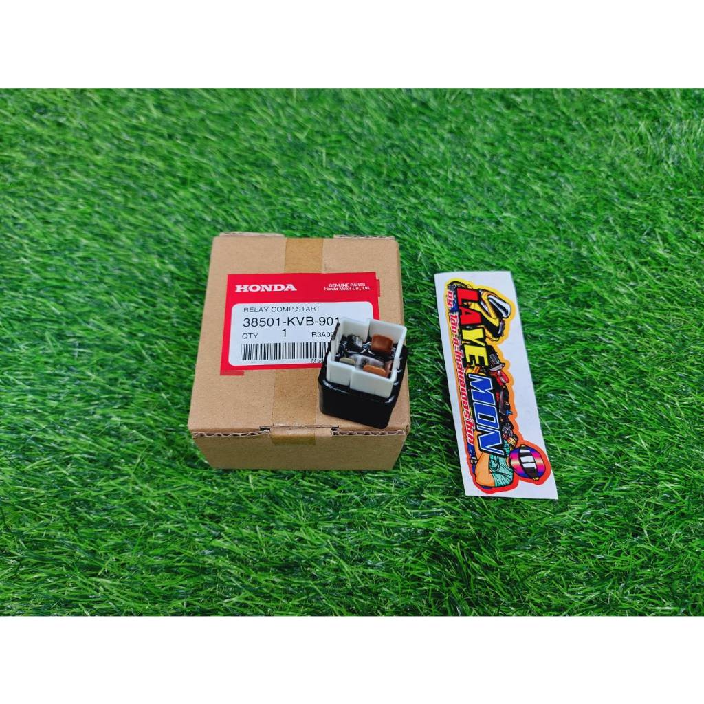 รีเลย์สตาร์ท ของแท้เบิกศูนย์ Honda wave dream click scoopy-i sonic zoomer-x msx รหัสอะไหล่  38501-KVB-901