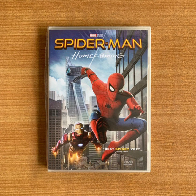 DVD : Spider-Man Homecoming (2017) สไปเดอร์แมน โฮมคัมมิ่ง [มือ 1] Marvel / Tom Holland / ดีวีดี หนัง แผ่นแท้ ตรงปก