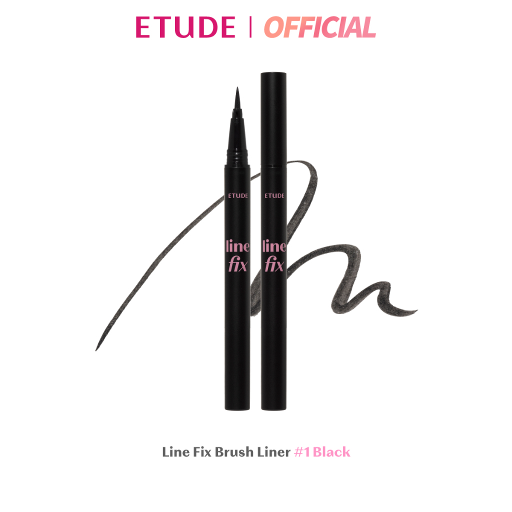 ETUDE Line Fix Brush Liner ปากกาไลเนอร์หัวเมจิก