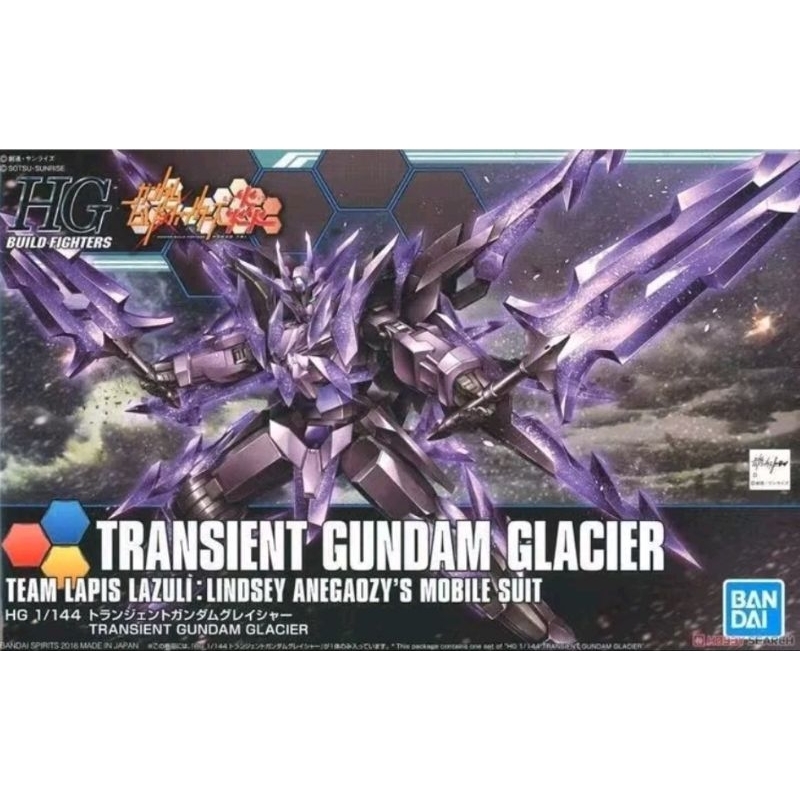 HGBF 1/144 Transient Gundam Glacier