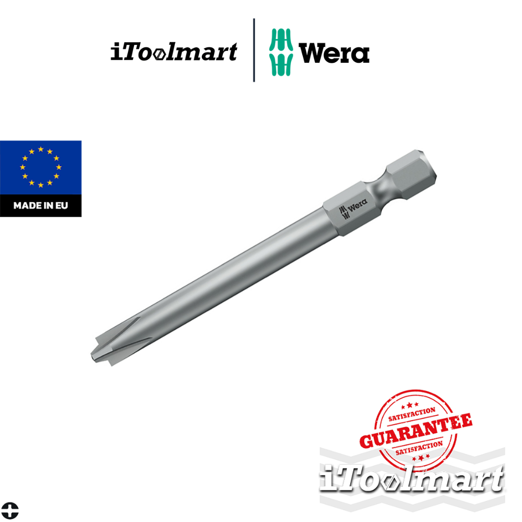 WERA ดอกไขควงแฉก PlusMinus 851/4 PH/S 2 x 70 mm 05059721001