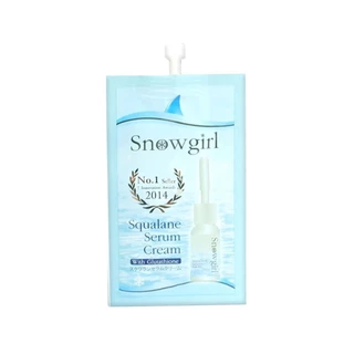 (ยกกล่อง6ซอง) Snowgirl Squalane Serum Cream สโนว์เกิร์ล เซรั่มปลาฉลาม 10g