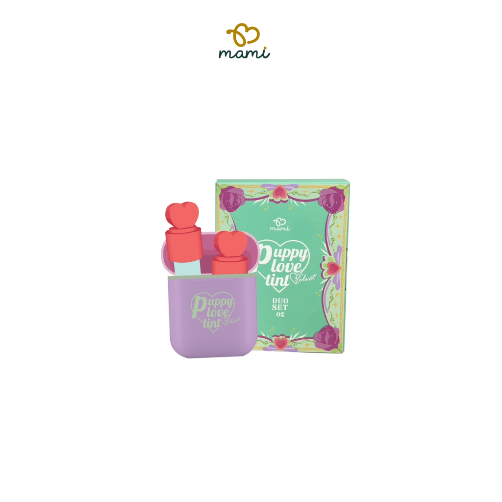 mami PUPPY LOVE TINT VELVET DUO SET 02