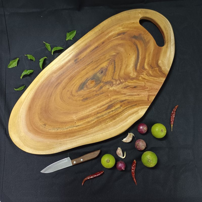เขียงไม้ มะฮอกกานี แผ่นไม้ cutting board