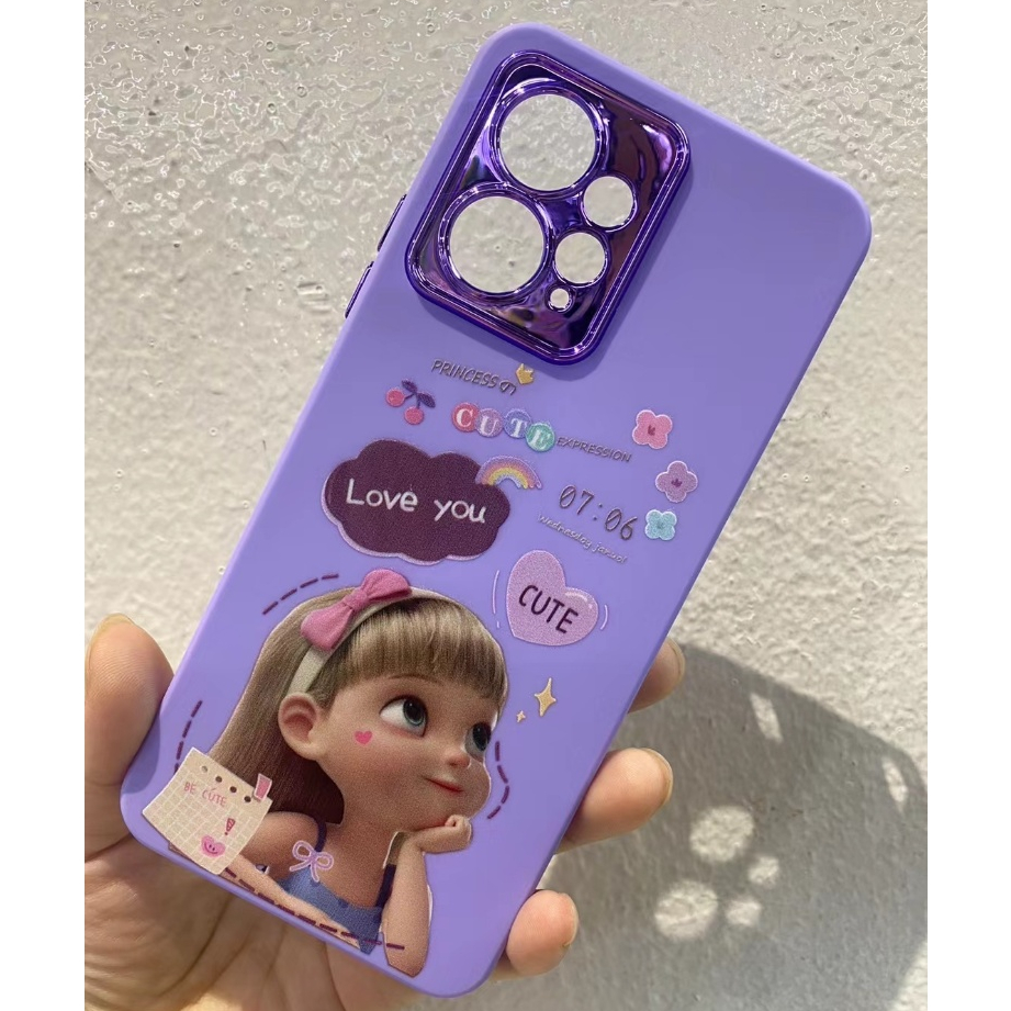 เคส กำมะหยี่การ์ตูน โครเมียม สำหรับรุ่น Xiaomi Redmi 12 12C A2plus Note12 สินค้าพร้อมส่ง ส่งจากไทย