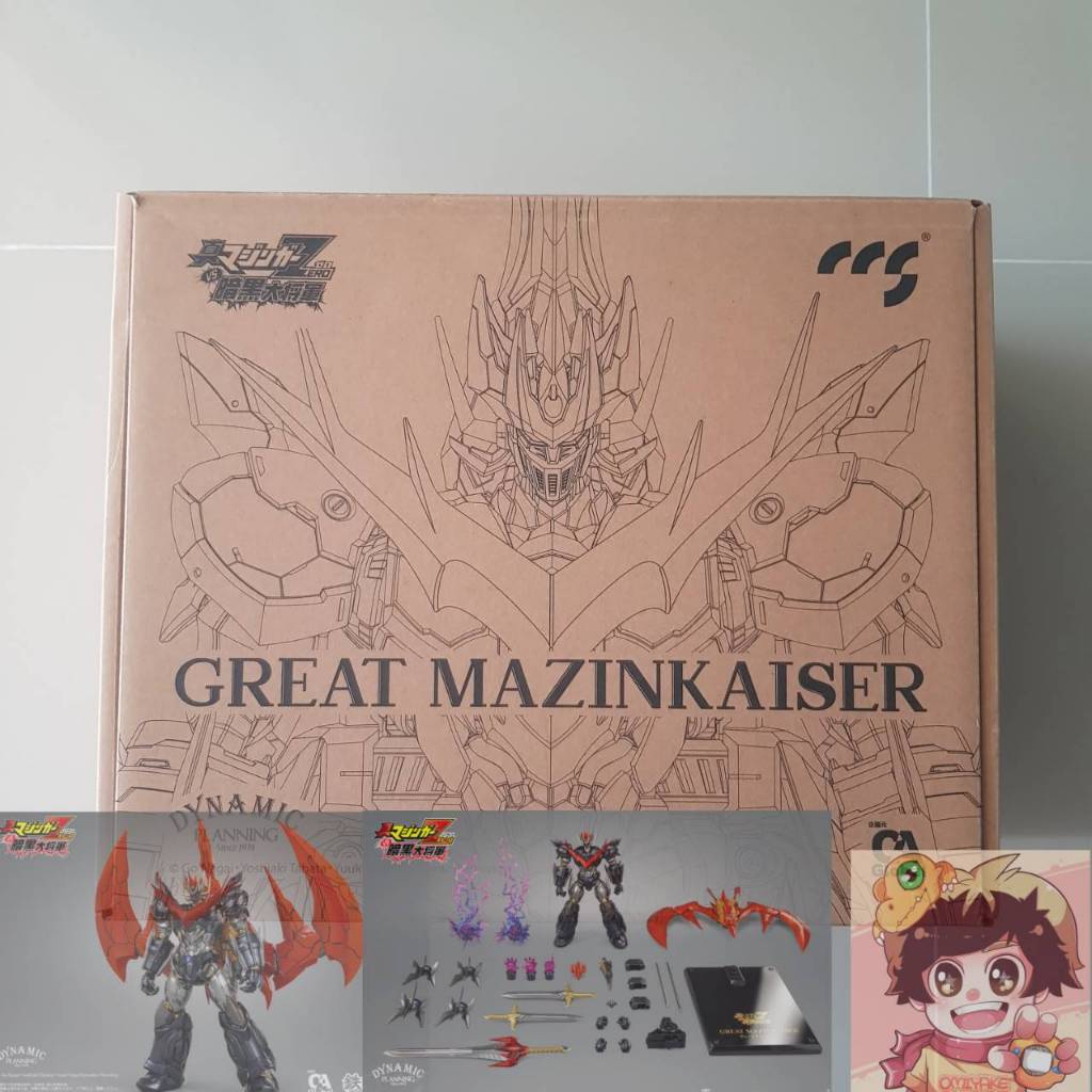 CCS TOYS x MORTAL MIND - Series Shin Mazinger ZERO vs Dark General - Great Mazinkaiser มาชินไกเซอร์ 