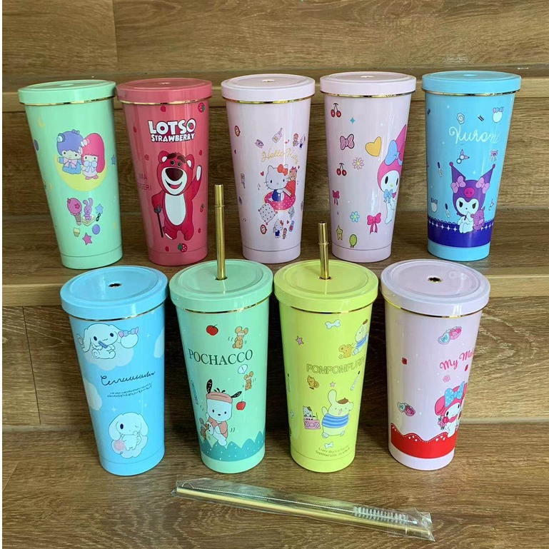 แก้วเก็บอุณหภูมิ เย็น-ร้อน สุดน่ารัก 750ml แก้วเก็บความเย็น