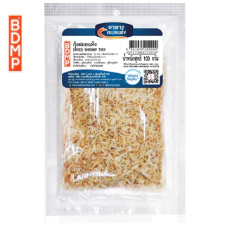 BDMP กุ้งฝอยแห้ง น้ำหนัก 100 กรัม