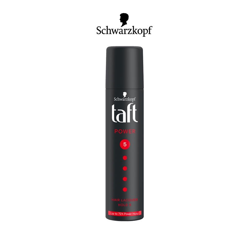 (ไซส์เล็ก) Schwarzkopf TAFT Power Spray สเปรย์จัดแต่งทรงผม สูตรพาวเวอร์สเปรย์ ขนาดพกพา 75 มล.