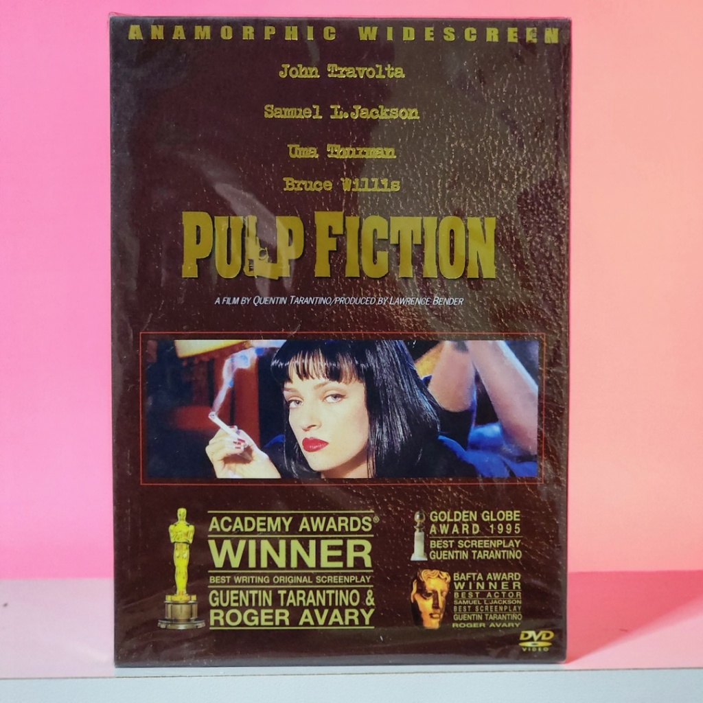Pulp Fiction (DVD) / เขย่าชีพจรเกินเดือด (ดีวีดี) *ของแท้ ปกสวย หนังสะสม ตำนาน