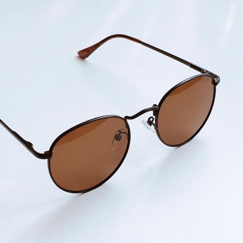 TWIST on Slim แว่นกันแดด คลาสสิก กรอบสตีล เลนส์แท้โพลาไรซ์ สไตล์อิตาลี