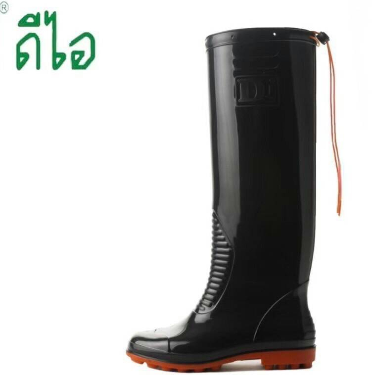 รองเท้าบูทยาว DI 1920 สูงพิเศษ 19 นิ้ว รองเท้าบูทกันน้ำ บูททำสวน บูทพื้นปุ่ม รองเท้าบูทยาง DI1920