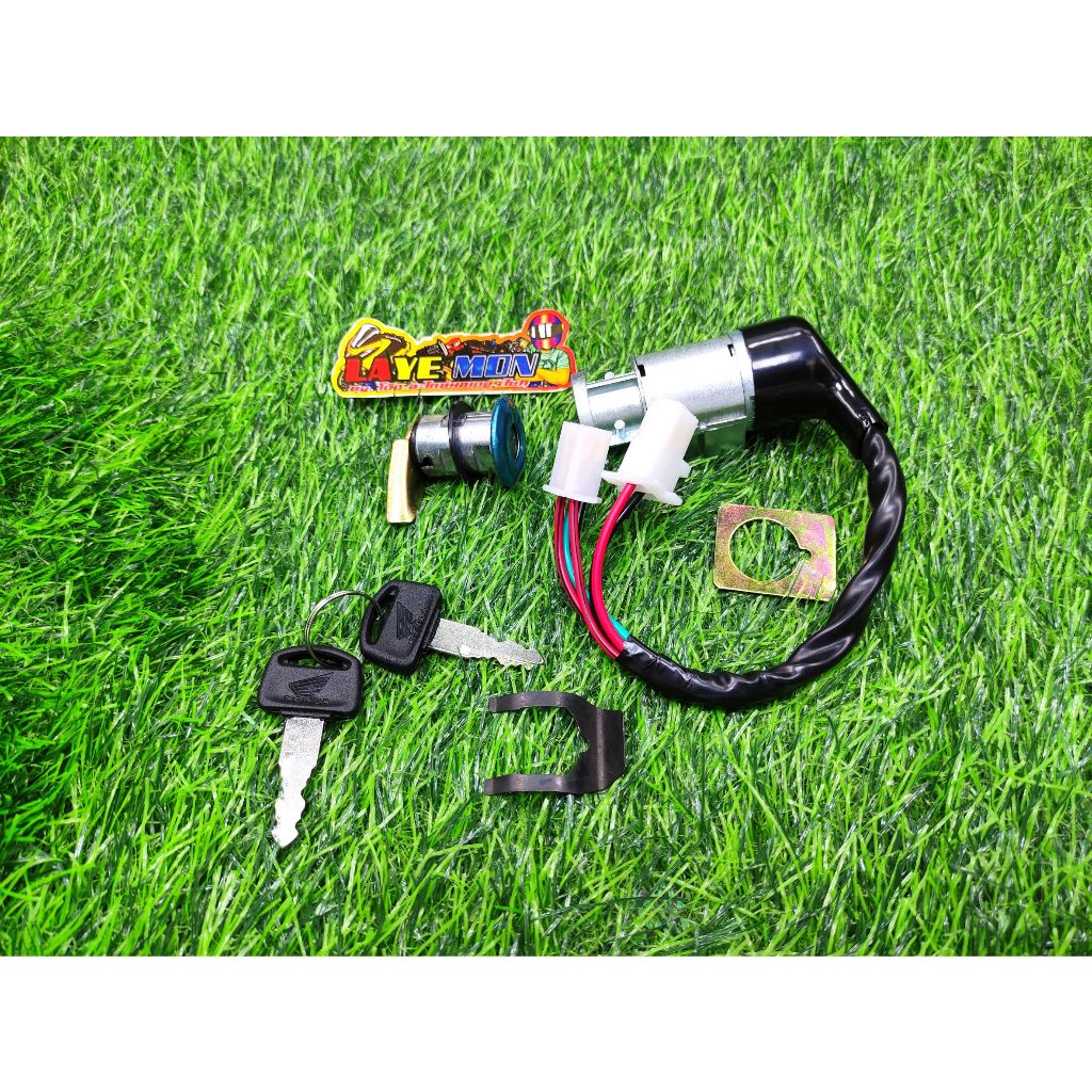 สวิทช์กุญแจ กุญแจมอไซค์ งานแท้ ดิส-ดรัมเบรค Wave100s ปี2005-2008 เวฟ100ยูบ๊อก - รูปที่ 7