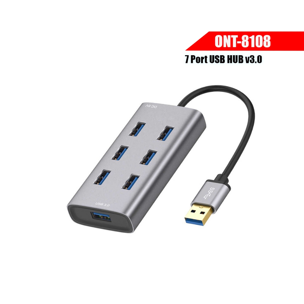 ONTEN OTN-8108 7 Port USB HUB V3.0