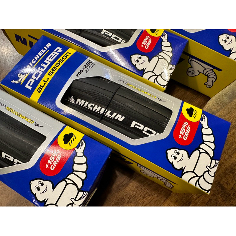 (แพ็คเกจใหม่) ยางนอกเสือหมอบ MICHELIN POWER ALL SEASON BLACK TIRE 700x25c (สินค้าบริษัท) - รูปที่ 3