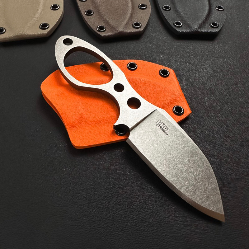 KRM PERFORMANCE Flash มีดห้อยคอ มีดแค้มป์ มีดพก มีดเอนกประสงค์