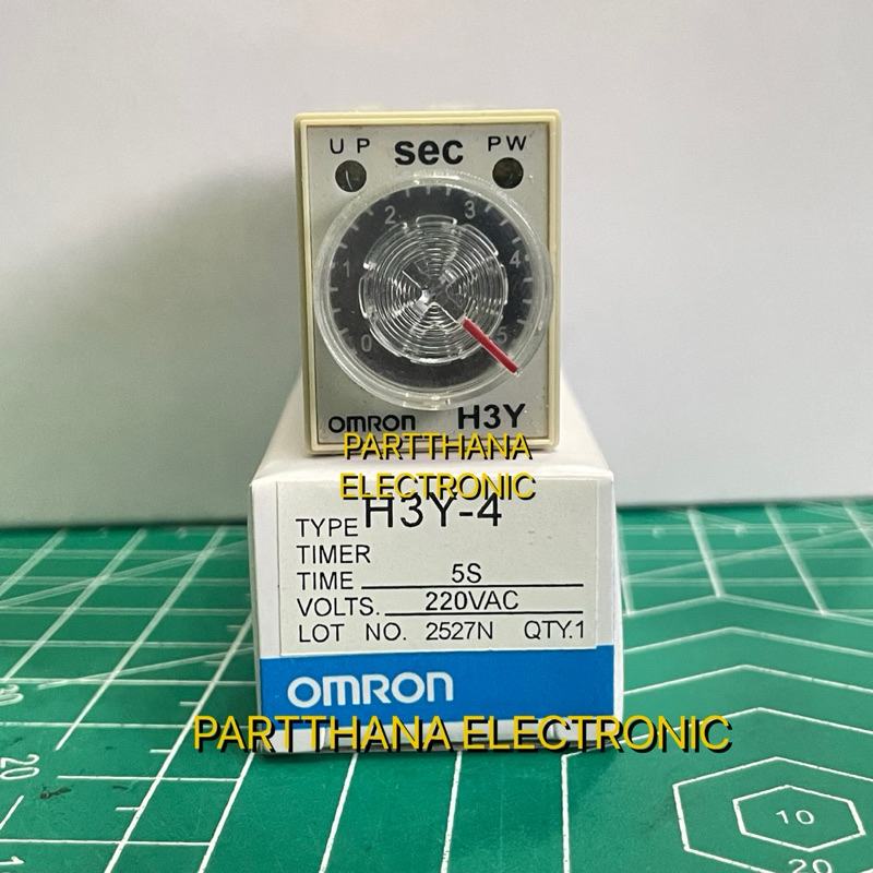 H3Y-4 220VAC (1S/5S/10S/60S/5M/10M/30M/60M) พร้อมส่งในไทย🇹🇭