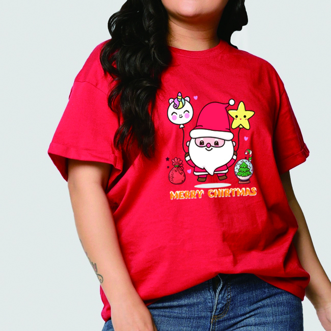 เสื้อไซส์ใหญ่ เมอรี่คริสมาส merry chirtmas