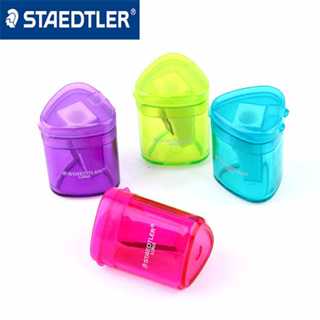 กบเหลาดินสอ STAEDTLER ลูน่า ใบมีดทำจากโลหะ ฝาปิดแบบบานพับพร้…
