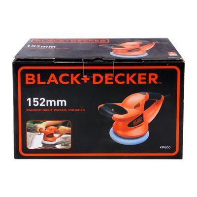 เครื่องขัดสีรถ BLACK&DECKER รุ่น KP600 สีส้ม