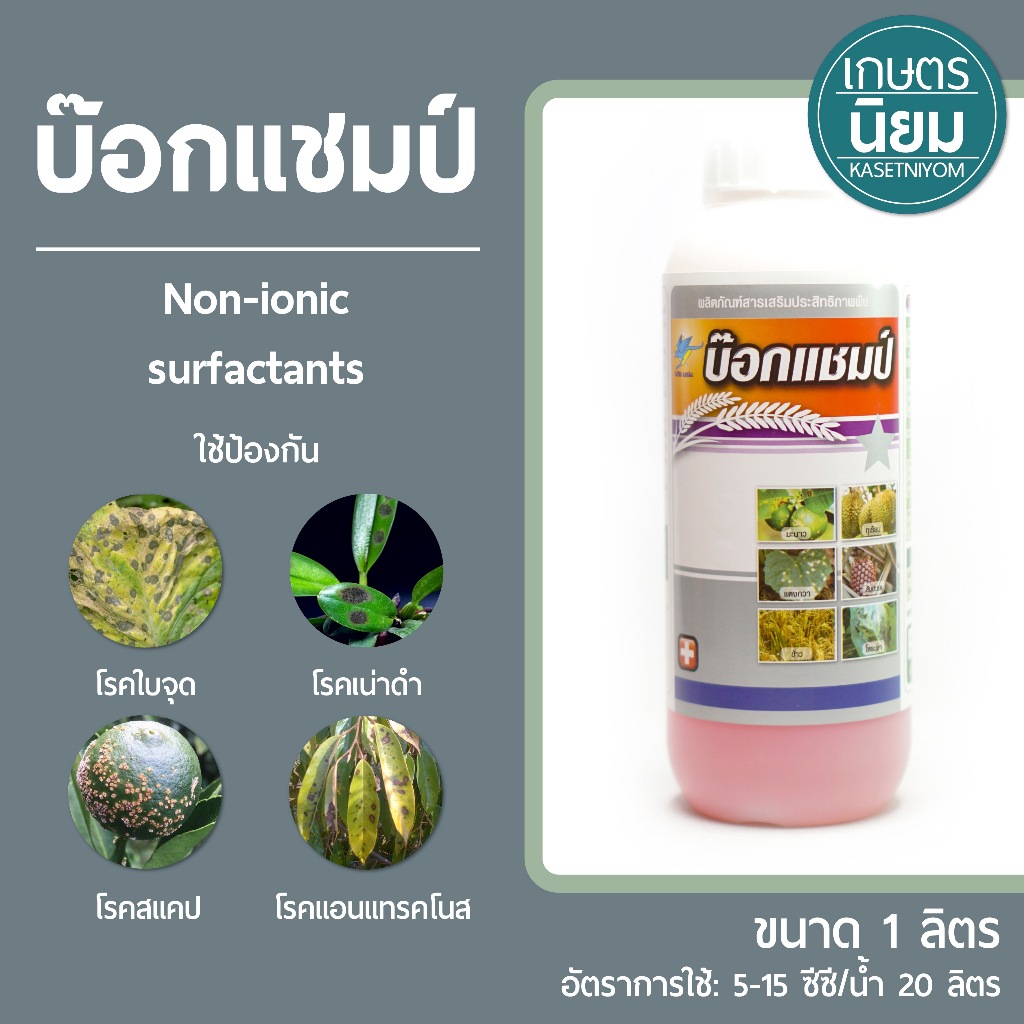 บ๊อกแชมป์ (Non-ionic surfactants) 1 ลิตร