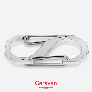 Caravan Crew Metal Clasps Key Chain Ring Holder Outdoor Camping Snap Buckles
