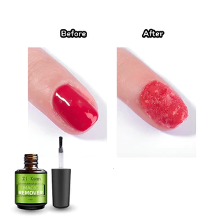 น้ำยาระเบิดเจล ZYXC (ขวดเขียว) 15ml. น้ำยาล้างแบบทา ล้างสีเจล
