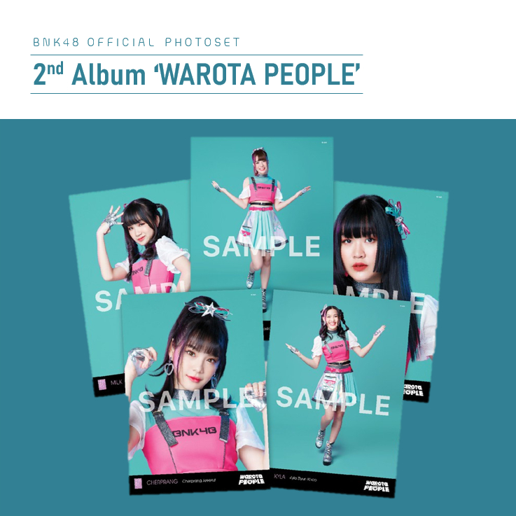 [ใบเศษ] BNK48 Photoset Warota People วาโรตะ หัวเราะเซ่ CGM48