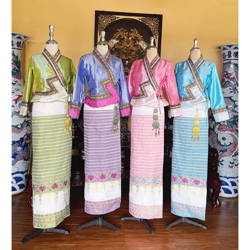 ชุดพื้นเมืองไทเขิน 12ปันนา