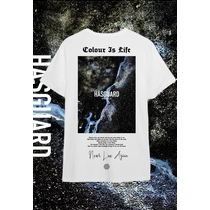 HASGUARD เสื้อยืดคอลเลกชันใหม่ Color Is Life WH