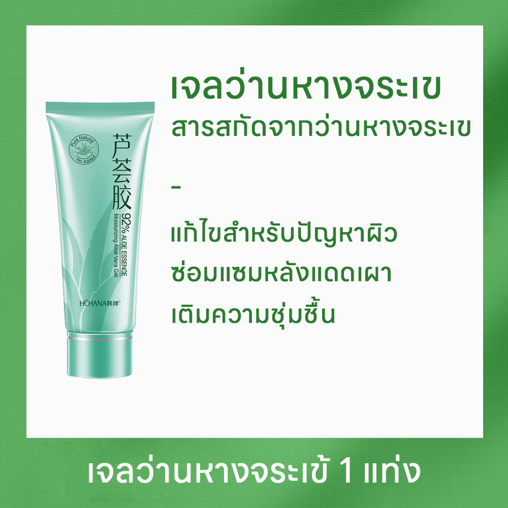 Gift display ： ครีมบำรุงผิวหน้าและผิวกาย ว่านหางจระเข้
