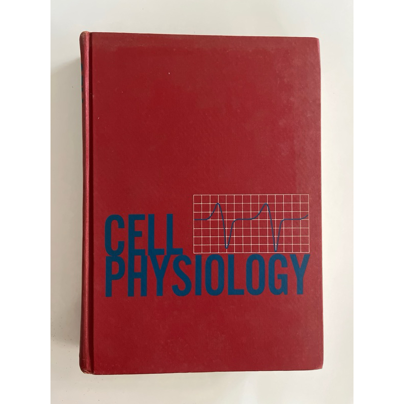 Textbook มือสอง Cell Physiology โดย Arthur C. Giese, Fourth edition, 741 หน้า